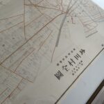 古地図の印刷、額装【東京都立川市】